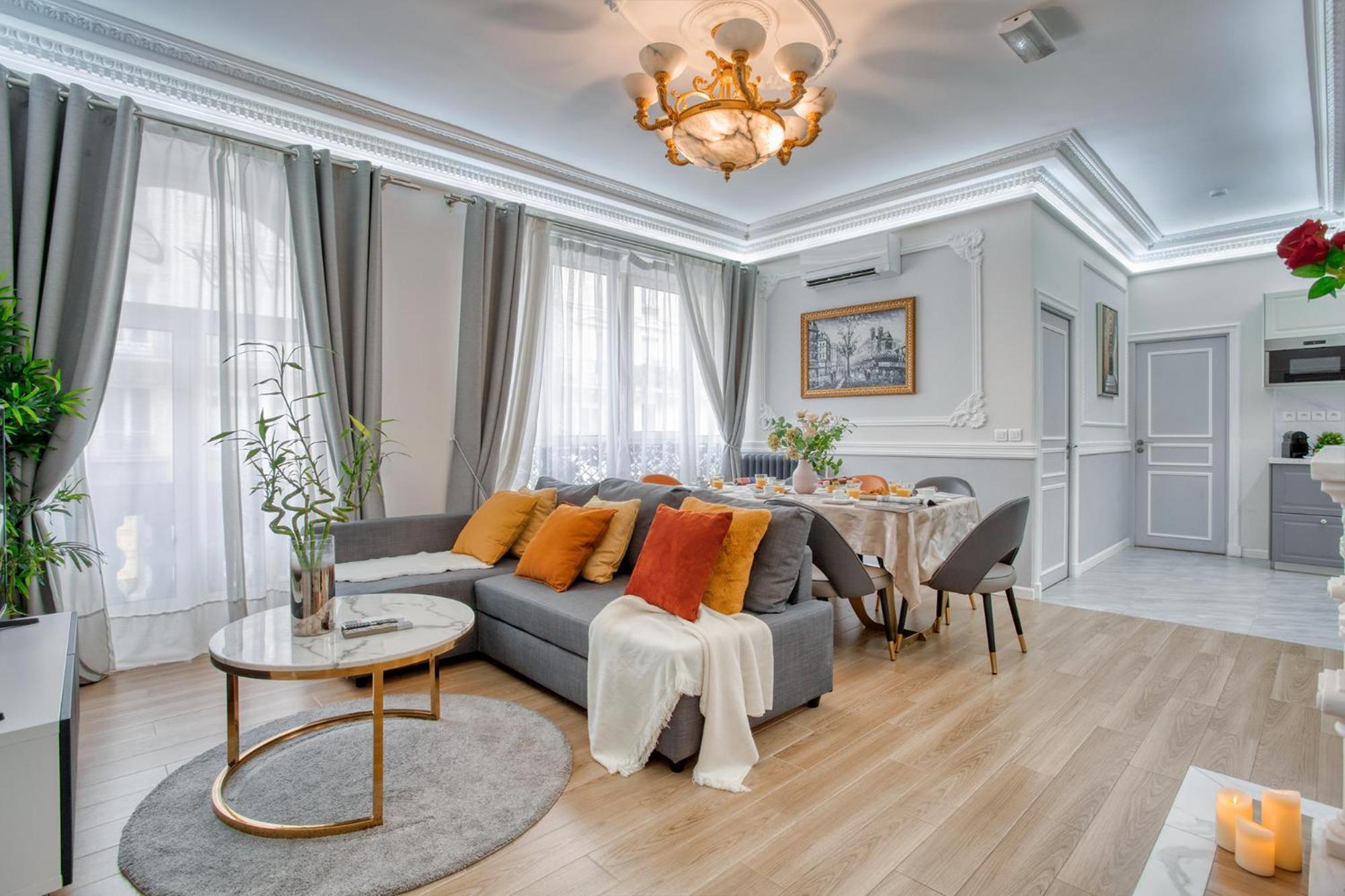 Charmant 150M2 5Ch Romantic - Centre Ville - Clim Paris Luaran gambar