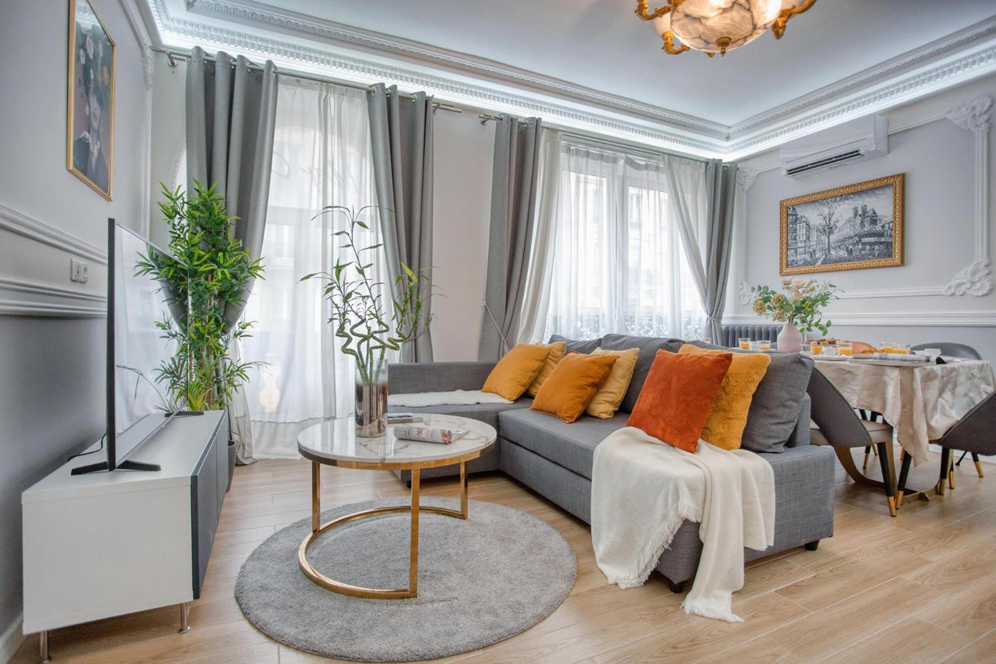 Charmant 150M2 5Ch Romantic - Centre Ville - Clim Paris Luaran gambar