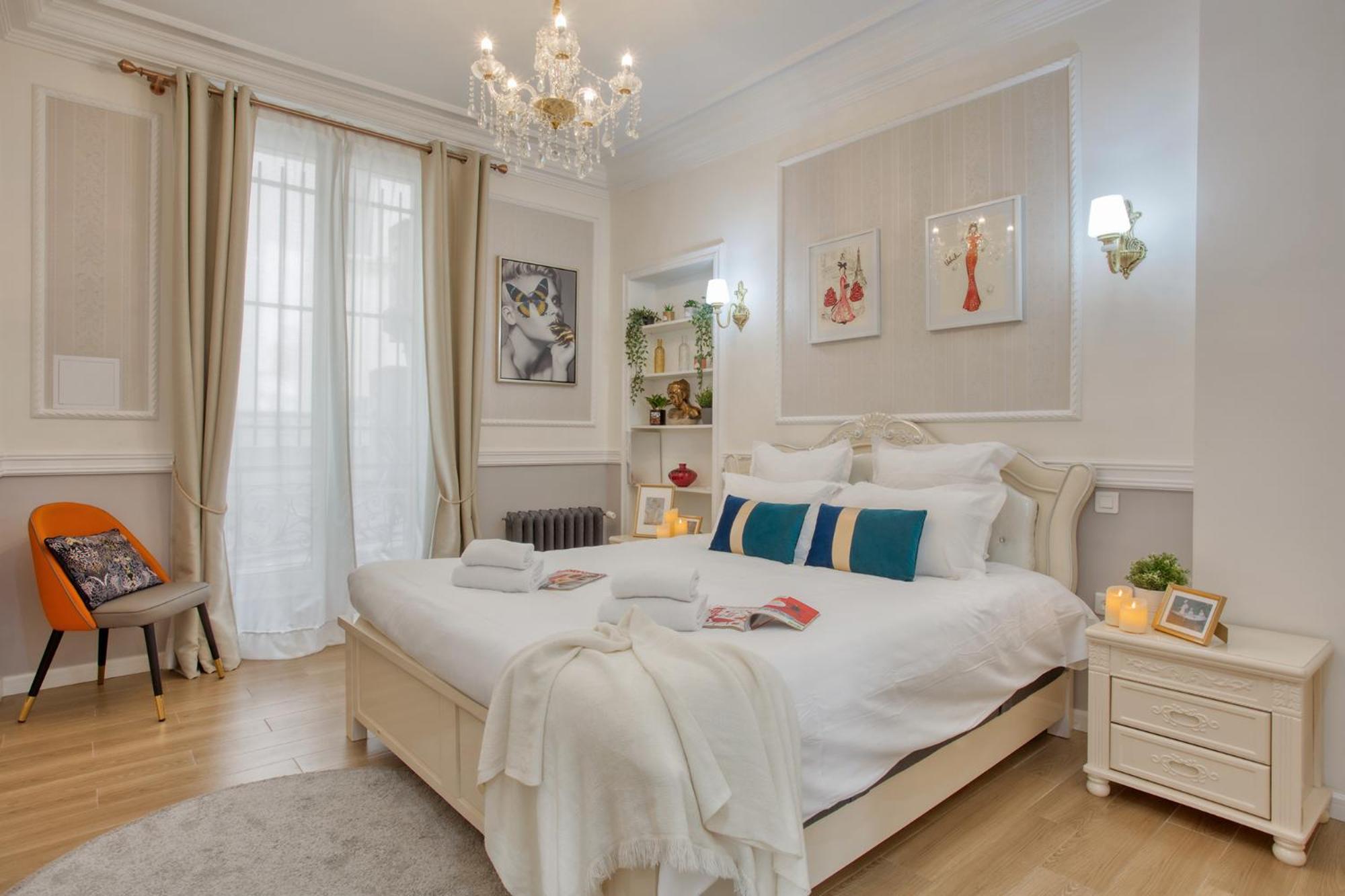 Charmant 150M2 5Ch Romantic - Centre Ville - Clim Paris Luaran gambar