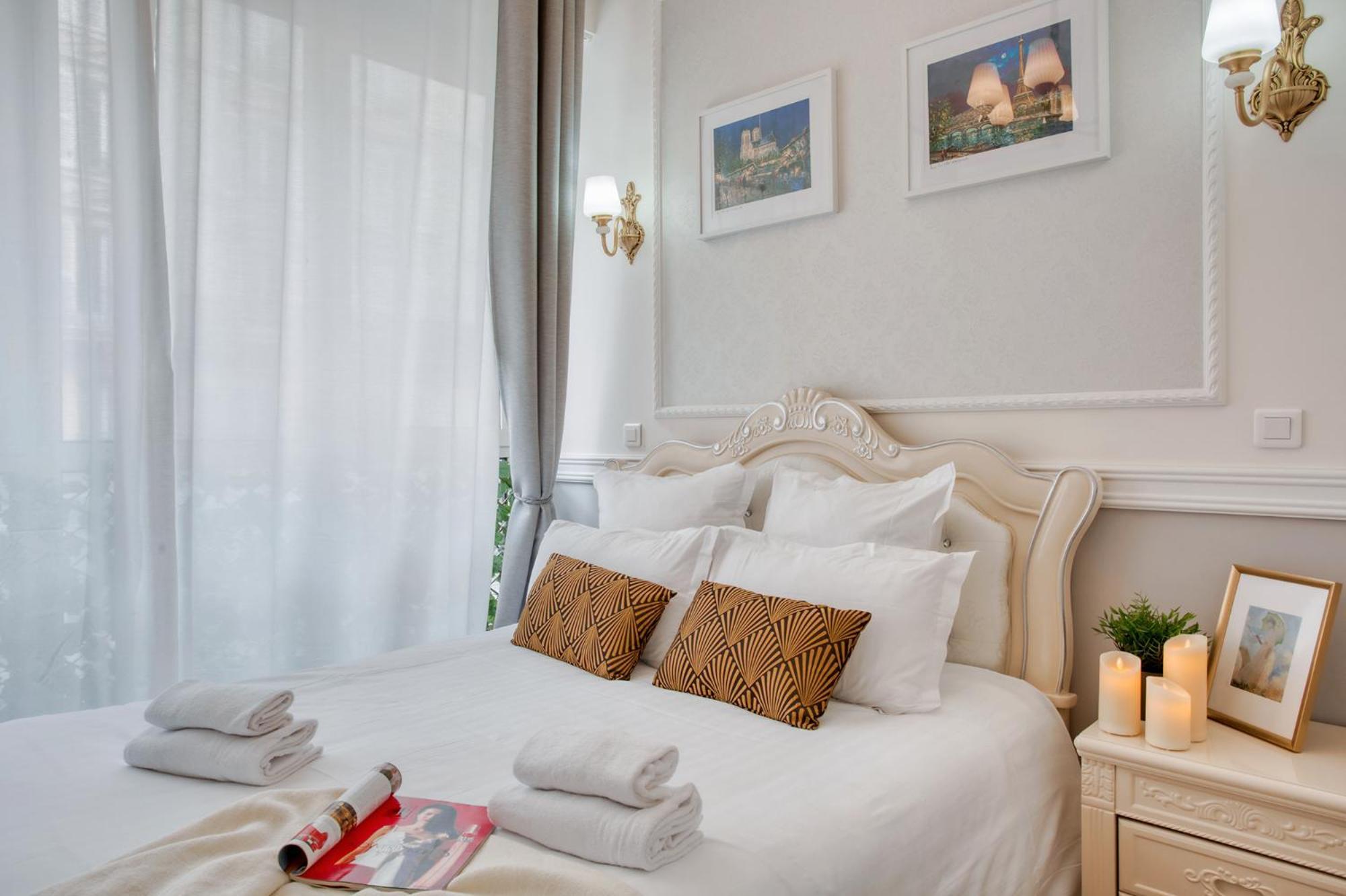Charmant 150M2 5Ch Romantic - Centre Ville - Clim Paris Luaran gambar
